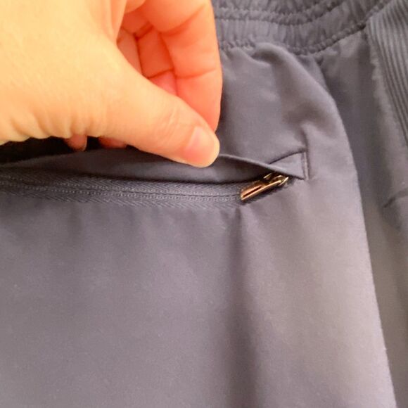 Athleta Trekkie North Jogger Pants Pockets Lightweight Womens 16 Blue Athleisure - Picture 7 of 13